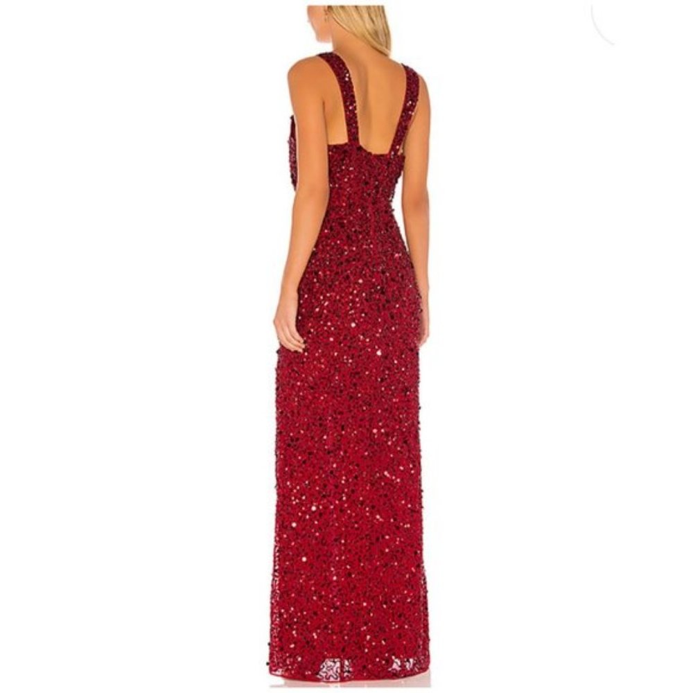 COPY - Parker Black Monarch Dress in Rosebud Sequins - Picture 2 of 12